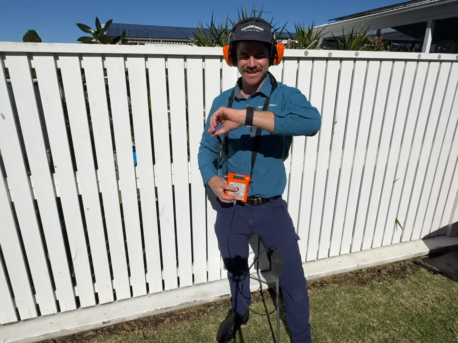 Domestic leak detection with thermal imaging in a Gold Coast home